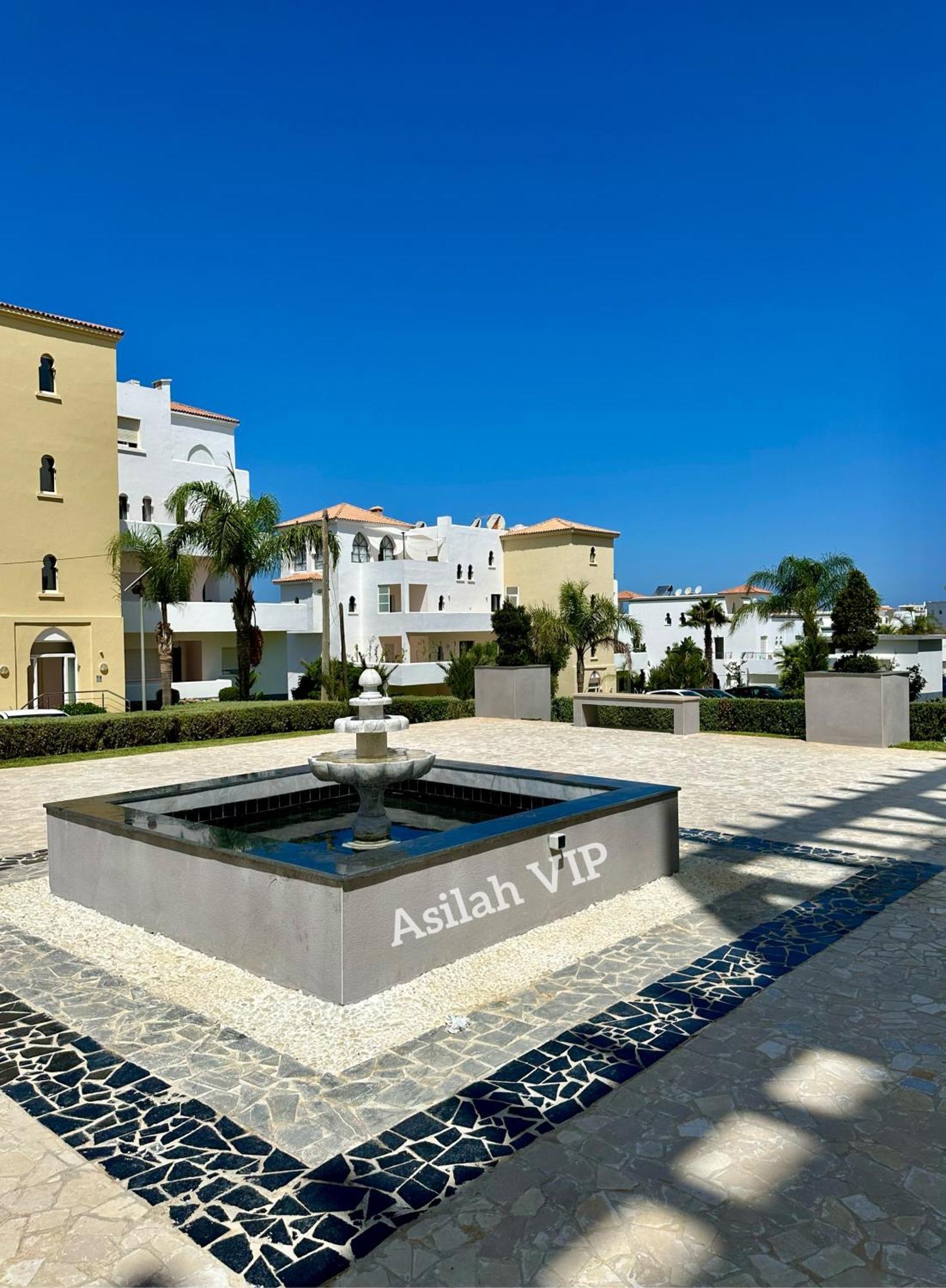 Asilah Vip - Haut Standing - Vue Mer - Piscines - Plage A 5 Minute - Garage Privee - Acces Pmr 外观 照片