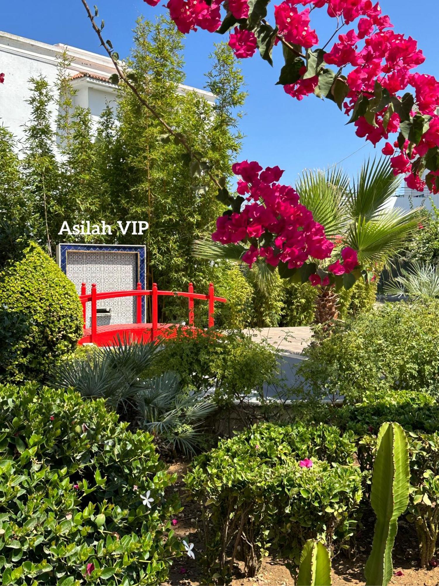 Asilah Vip - Haut Standing - Vue Mer - Piscines - Plage A 5 Minute - Garage Privee - Acces Pmr 外观 照片