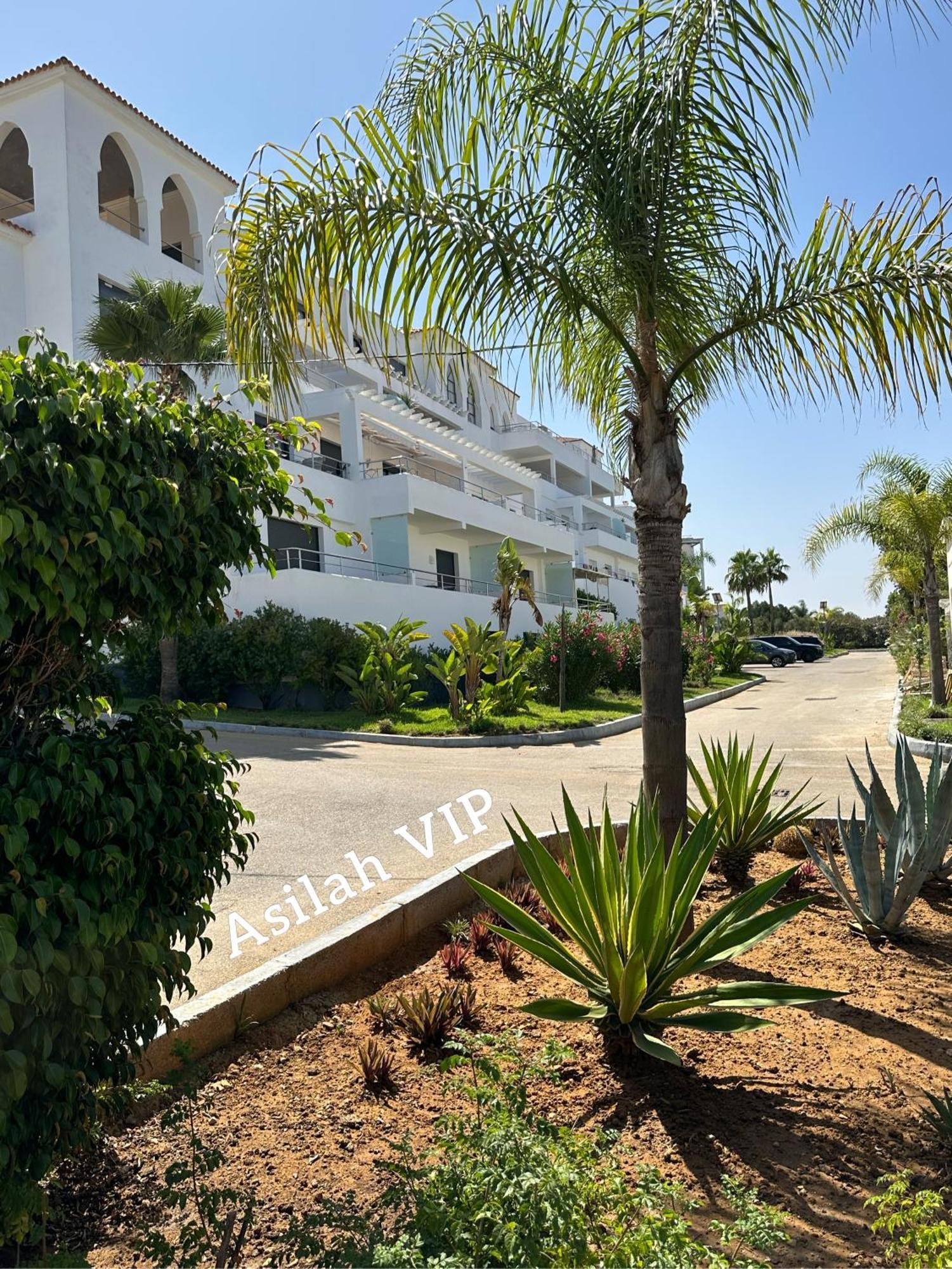 Asilah Vip - Haut Standing - Vue Mer - Piscines - Plage A 5 Minute - Garage Privee - Acces Pmr 外观 照片